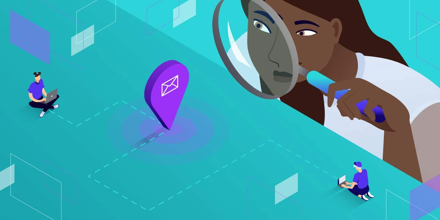 rastrear origem de email