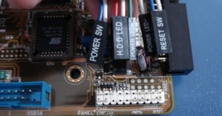 Conectores do painel frontal de gabinetes