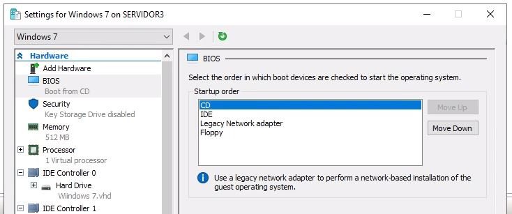 virtual hard disk windows server