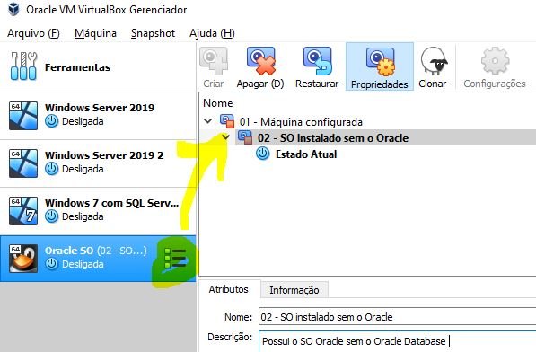 oracle linux server máquina virtual