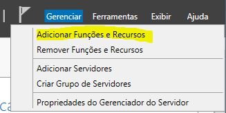 Gerenciador do Servidor