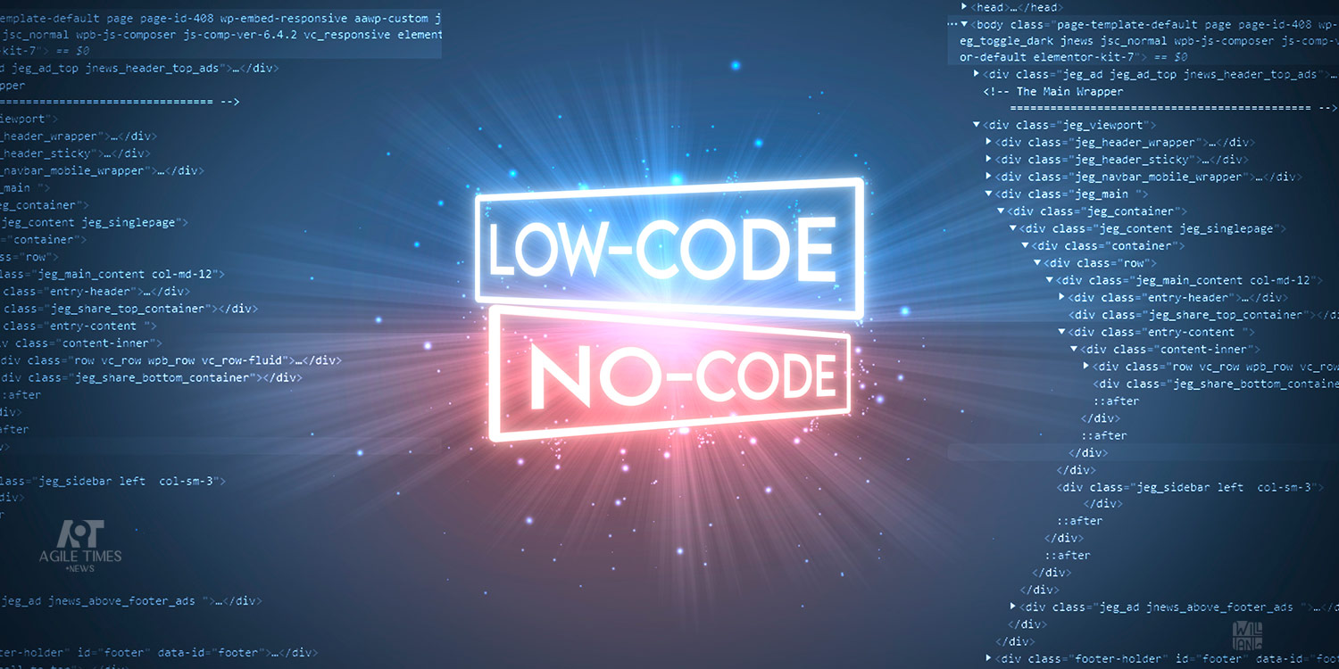 low-code e no-code