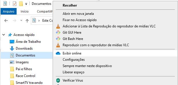 onedrive exibir online