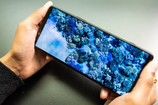 tela display de celular