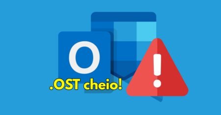 Como resolver arquivo de dados OST cheio