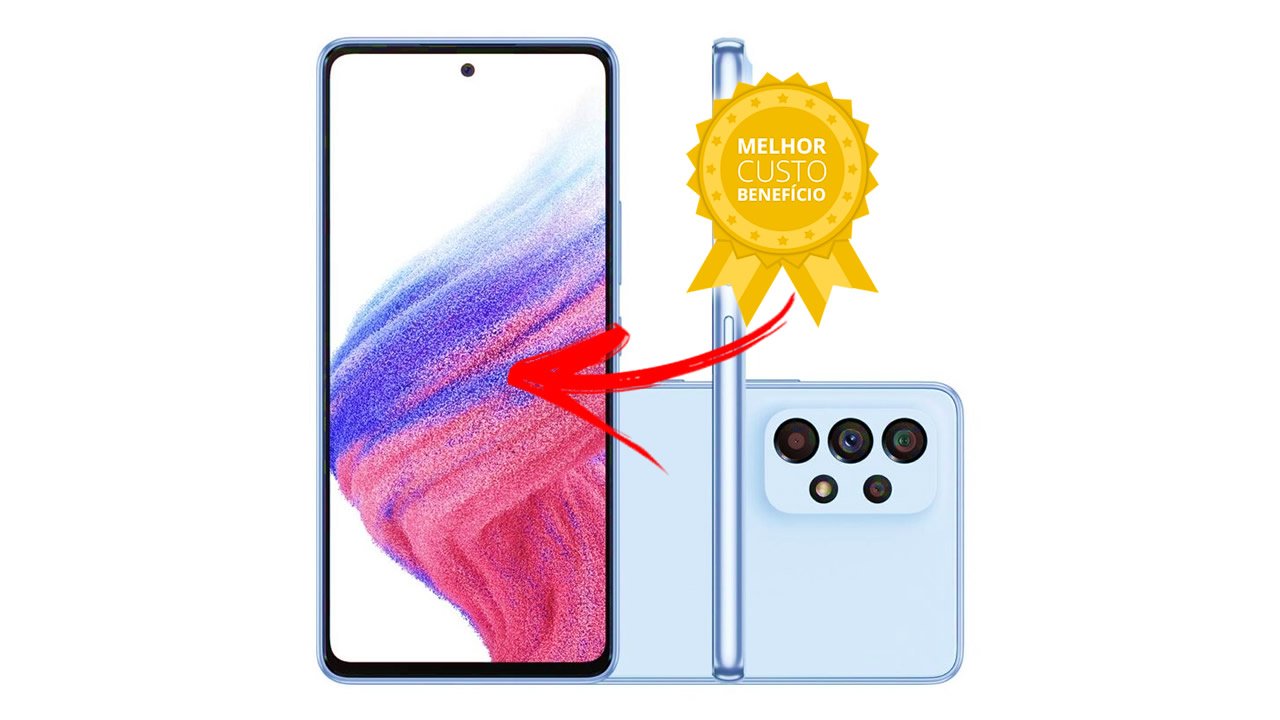 samsung a53 5g melhor custo-beneficio