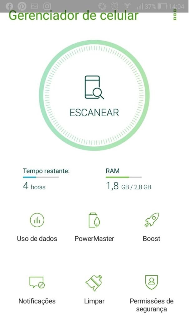 gerenciador de celular asus