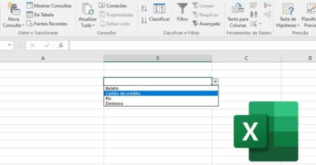 Como criar uma lista suspensa no Excel