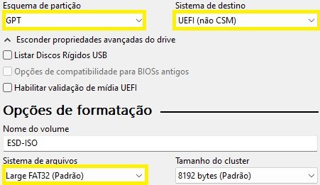 rufus uefi