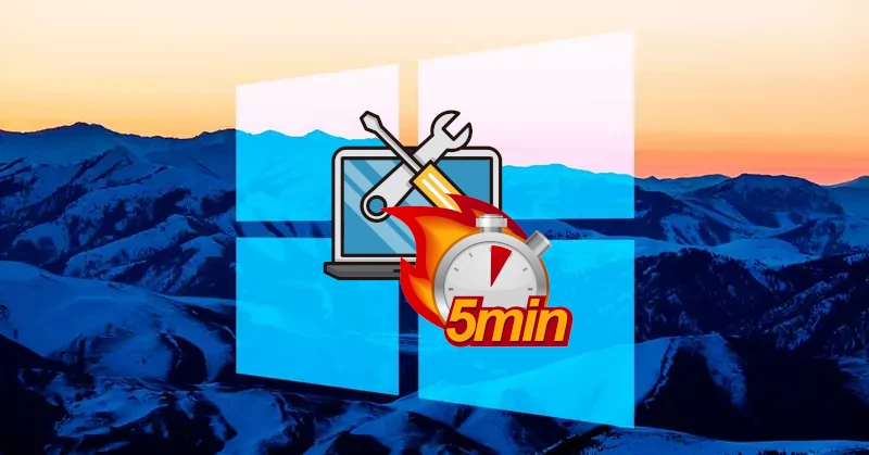 como formatar o windows em 5 minutos