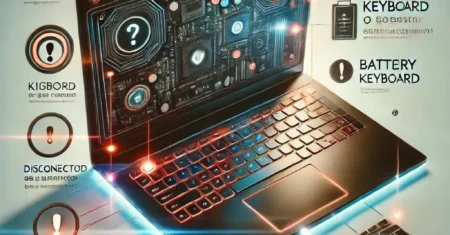 Notebook liga e desliga imediatamente (power no teclado)