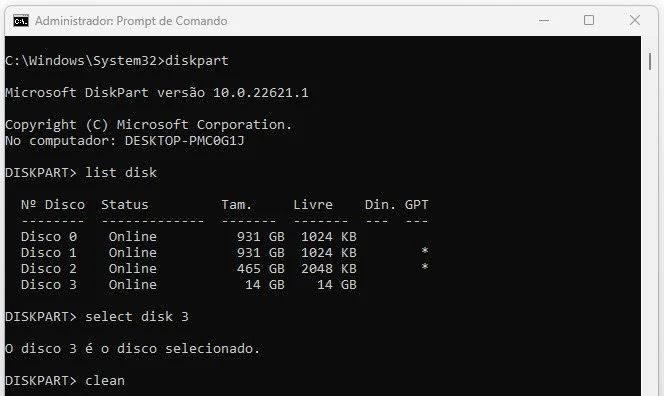windows diskpart