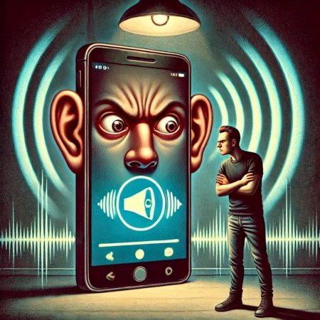 Seu celular escuta e grava tudo o que você diz o tempo todo!