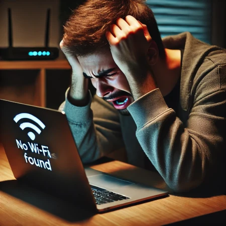 redes wi-fi não aparecem no computador