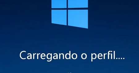 Como resolver o problema de perfil carregando no Windows