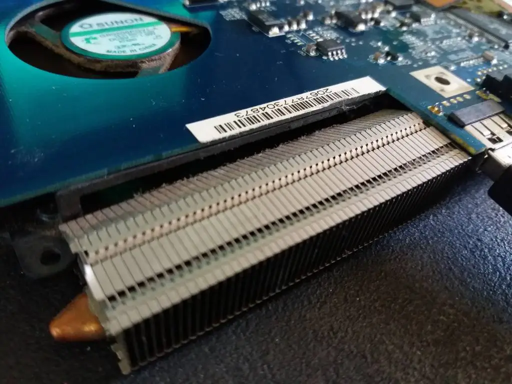 dissipacao de calor em notebooks