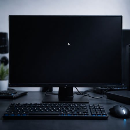 Como resolver a tela preta no Windows sem formatar