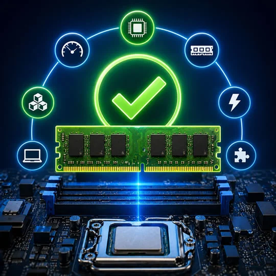 Como saber se a memória RAM é compatível com seu PC