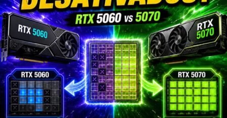 RTX 5060 vs RTX 5070: O Segredo dos Núcleos Desativados nas GPUs