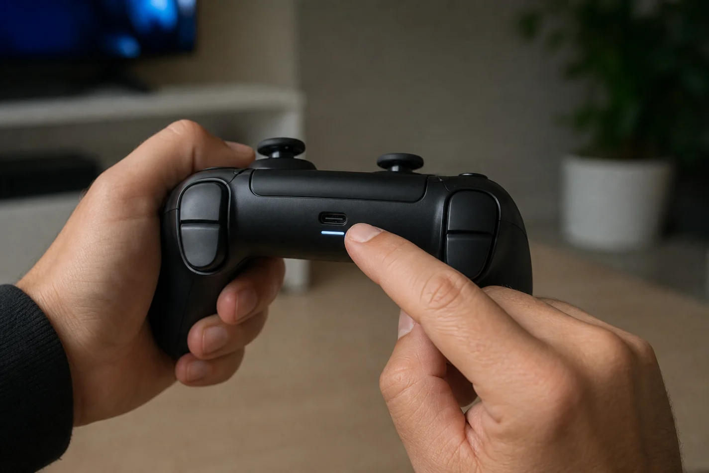 Como ativar ou verificar o status do controle 