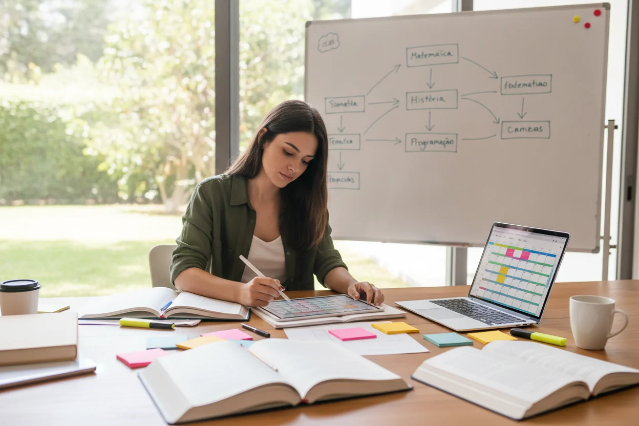 Como criar cronogramas de estudo personalizados 