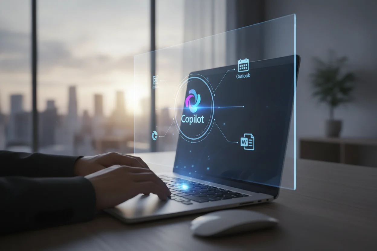 Copilot da Microsoft integrado ao ecossistema Windows 
