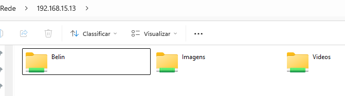 nas compartilhamento windows