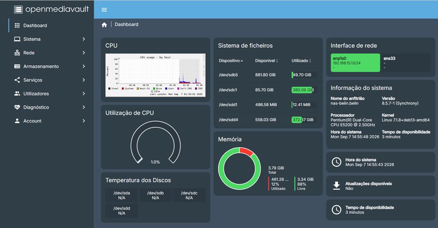 openmedia vault-dashboard