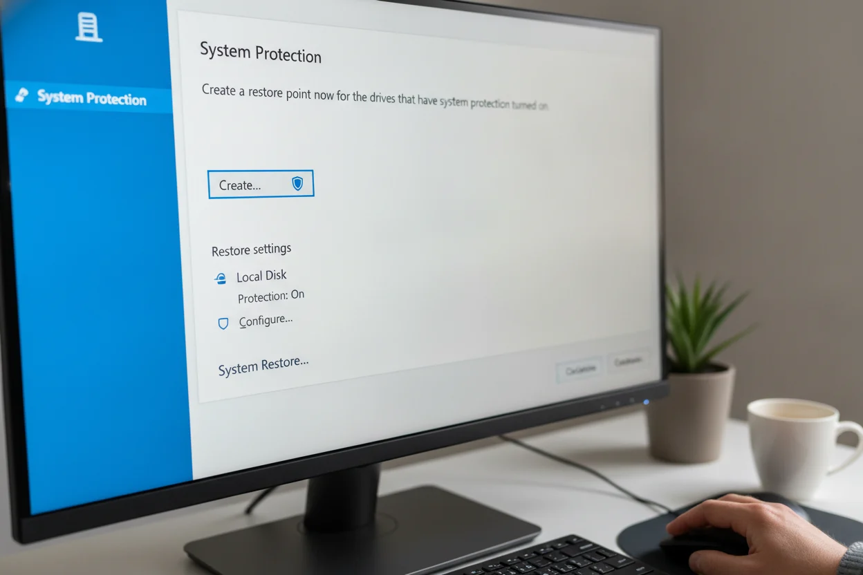 Como criar ponto de restauração Windows 11 agora | Criandobits Como criar ponto de restauração Windows 11 agora