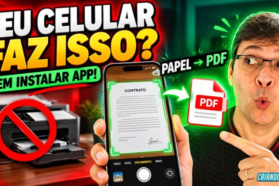 Escaneie Documentos Pelo Celular Sem Instalar Nenhum App 2