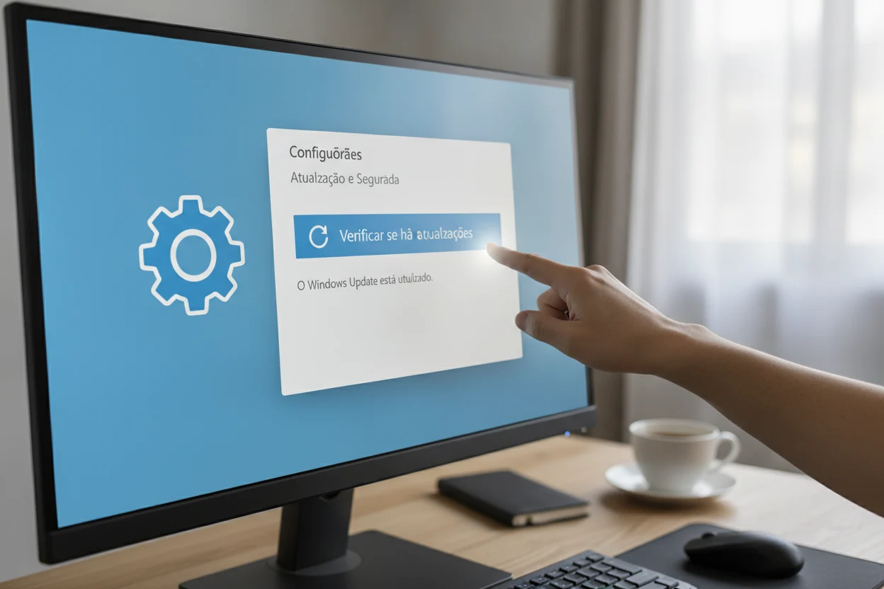 Passo 1 Verifique o Windows Update no sistema | Criandobits Passo 1 Verifique o Windows Update no sistema