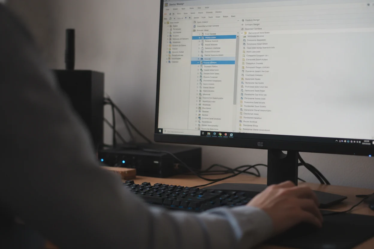 Passo 3 Utilize o Gerenciador de Dispositivos | Criandobits Passo 3 Utilize o Gerenciador de Dispositivos